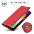 thumbnail image 5 of SaniMore for Samsung Galaxy A13 5G 6.5" 2021 Case, Prumiem PU Leather Wallet Kickstand Cover Magnetic Flip Design Card Slots Shockproof Anti-drop TPU Full Body Protective Shell, Red, 5 of 8