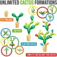 thumbnail image 3 of Crazy Cactus - Cactus del equilibrio / Juego de conexión de torre de equilibrio para fomentar la motricidad fina - Juguetes de madera para niños - Juegos de motricidad fina a partir de 5, 3 of 6