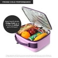 thumbnail image 2 of Titan by Arctic Zone Fridge Cold Horizontal Insulated Lunch Box with Reusable Ice Walls - Lavender, 2 of 9