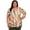 Pine multi, variant on Alfred Dunner Womens Petite Stained Glass Shimmer V-Neck Top