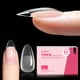 thumbnail image 1 of Uñas con forma de escarabajos Tipex Instant Apex, 512 unidades, tamaño mediano, ovalado, almendra, 1 of 6