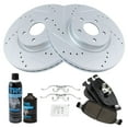 thumbnail image 2 of TRQ Front Ceramic Brake Pad & Performance Rotor Kit w/Fluids for Ford Escape AWD BKA21608, 2 of 6