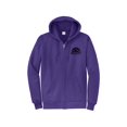 thumbnail image 1 of Gravity Outdoor Co. Zip-Up Hoodie - Purple - Black Logo - X-Large, 1 of 2