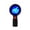 D001- Black, variant on Interactive Quiz Game Tool, Battery Powered Night Light Brightness Glowing Answer Paddle, Light Up Accessories for Family Game Night Events, Buzzer with Integrated Dual Visual