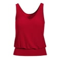 thumbnail image 4 of Sherrylily Summer Women Sleeveless Tunic Knit Tank Top Casual Camisole, 4 of 5
