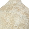 thumbnail image 6 of DecMode 15" Handmade Antique Style Distressed Beige Metal Vase, 6 of 10