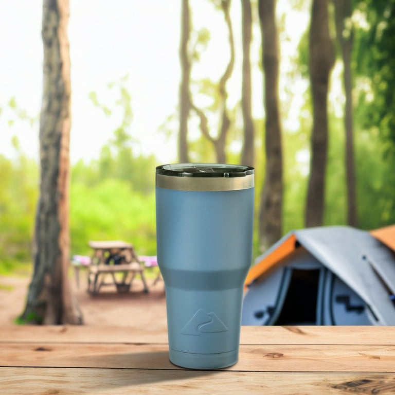 Ozark Trail 32 oz Insulated Stainless Steel Tumbler, Indigo Blue