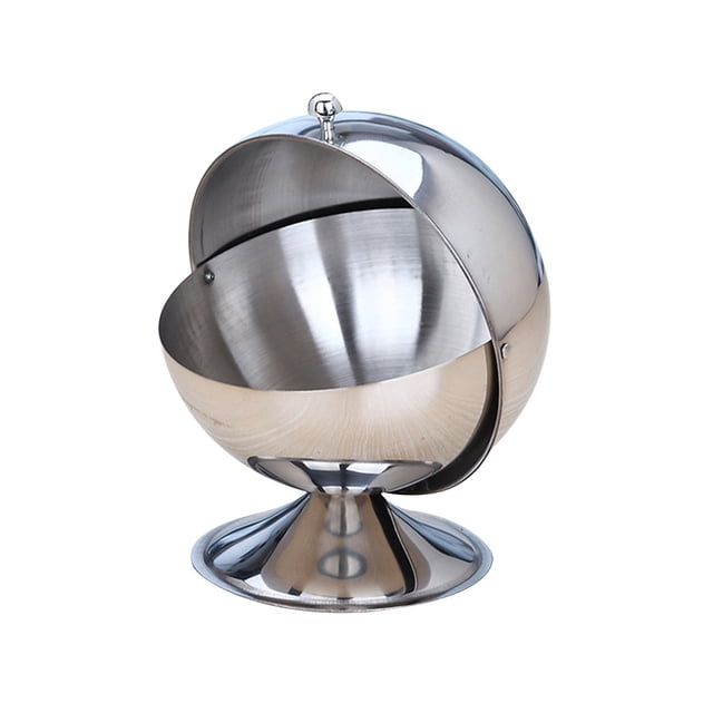 Stainless Steel Multipurpose Sugar Bowl With Roll Top For Home Kitchen