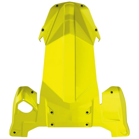Body Skid Plate - Ski-Doo New OEM Full Body Skid Plate, Sunburst Yellow REV G4, 860201441
