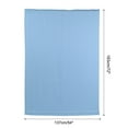 thumbnail image 2 of Unique Bargains Rideau Occultant pour Porte, 54'L x 72'H Rideau de Porte-Fenêtre 1 Panneau, Bleu Ciel, 2 of 7