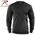 thumbnail image 1 of Rothco Long Sleeve Solid T-Shirt - Black, X-Large, 1 of 2