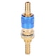 thumbnail image 4 of Conector de Manguera Rápida Ticfox Amarillo Azul Rojo Adaptador Refrigerado por Agua para Antorcha de Soldador MIG TIG Azul, 4 of 14