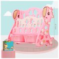 thumbnail image 2 of Kids Book Storage Bookshelf Book Display Stand Kids Bookshelf Book Display Shelf Kids Book Rack Cartoon Shaped Plastic Book Organizer Display Storage Stand For Home School 3, 2 of 6
