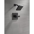 thumbnail image 5 of Delta Faucet Ara Série 14 Trousse de Garniture de Soupape de Douche à une Fonction Noir Mat T14067-BL (Valve Non Incluse), 5 of 5
