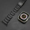 thumbnail image 3 of Fulsaxad Titanium Band Compatible with Apple Watch Ultra 2 Strap 49mm 45mm 44mm 42mm 41mm 40mm 38mm, Metal Strap for iWatch Ultra SE Series 9 8 7 6 5 4 3 2 1 Replacement Wristbband for Men Women, 3 of 12