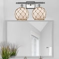 thumbnail image 3 of Innovations Lighting - Farmhouse Rope - 2 Light Bath Vanity In Industrial, 3 of 3