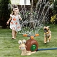 thumbnail image 4 of Summer Water Play Toys Rotating Sprinkler for Kids Outdoor Garden Spray Toy Interactive Water Pipe Activity, 4 of 7