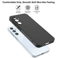 thumbnail image 5 of Galaxy A16 5G Case, Takfox Samsung Galaxy A16 5G 6.7" Basic Case [Frosted] Shockproof Case Liquid Silicone Gel Rubber Soft TPU Anti-slip Bumper Thin Matte Slim Phone Case Covers,Black, 5 of 10