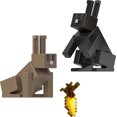 thumbnail image 3 of Minecraft Toys 3.25-inch Action Figures Collection Deco Rabbit, 3 of 6