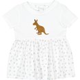 thumbnail image 3 of Inktastic Kangaroo Cute Girls Baby Dress, 3 of 5