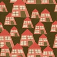 thumbnail image 1 of Ahgly Company Machine Washable Indoor Square Transitional Peru Brown Area Rugs, 6' Square, 1 of 7