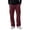Wine, variant on LRGSHF Mens Baggy Sweatpants Fleece Comfy Wide Leg Cargo Sweatpants with Pockets Casual Lounge High Waisted Cargo Pants Wine L