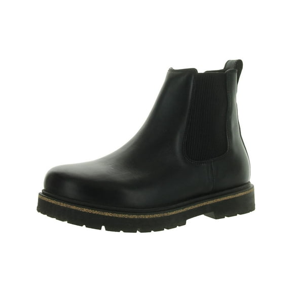 Birkenstock Womens HIGHWOOD SLIP ON Faux Leather Round toe Ankle Boots