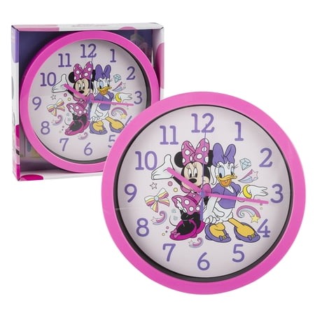 1 PC Disney Minnie Mouse and Daisy Wall Clock- 10