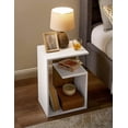 thumbnail image 4 of Buro Recamara Mueble Blanco Organizador Mesa Noche, 4 of 6