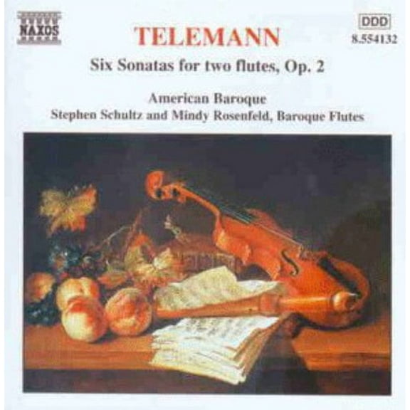 Stephen Schultz - Six Sonatas for Two Flutes Op 2 - Music & Performance - CD