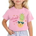 thumbnail image 1 of HNMKIU T-Shirt à Manches Courtes Imprimé Mignon pour Filles - Adorable Haut à Col Rond pour Usage Quotidien et Activités, 1 of 4