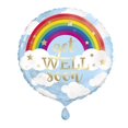 thumbnail image 1 of Unique Party Get Well Soon Rainbow Foil Balloon, 1 of 2