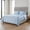 Light Blue, variant on I DO King Size 3 Piece Summer Cooling Duvet Cover Set, 100% Bamboo Viscose Silky Soft Quilt Cover with 2 Pillow Shams, Breathable Moisture-Wicking Easy Care Bedding Set