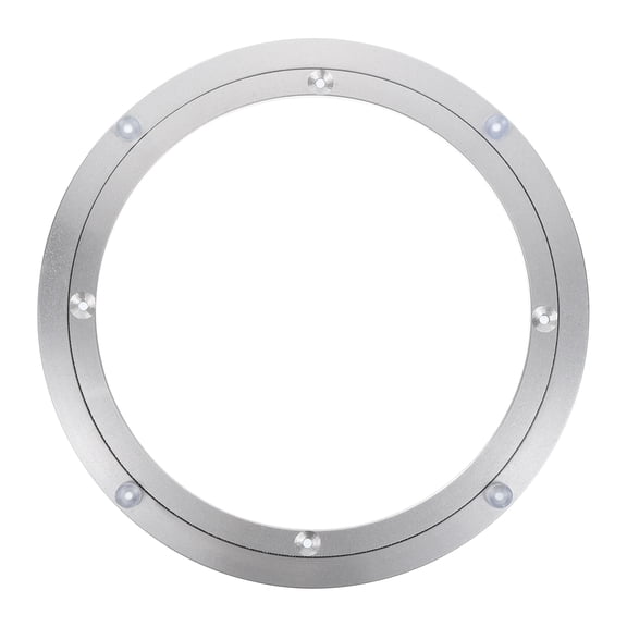 10 Inch Aluminum Lazy Susan Turntable Swivel Base Round Rotating Ball Bearing Plate Hardware for Dining Table