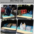thumbnail image 3 of XYZCANDO Beach Printed Car Trunk Mat 29" x 39", All-Weather Waterproof Cargo Liner with Non-Slip Backing, Easy-Clean Stitched Edge Protector for SUVs, Sedans and Trucks, 3 of 7