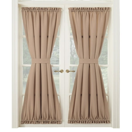 Montego Door Curtain Panel French Door Drapes Middle Tie Back