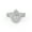 White Gold, variant on Double Halo Shank Engagement Rings for Women, 1.00 Cttw Pear And Round Lab Grown Diamond Ring In 10K Solid Yellow Gold F-G, VS-SI Quality Ring Size-10