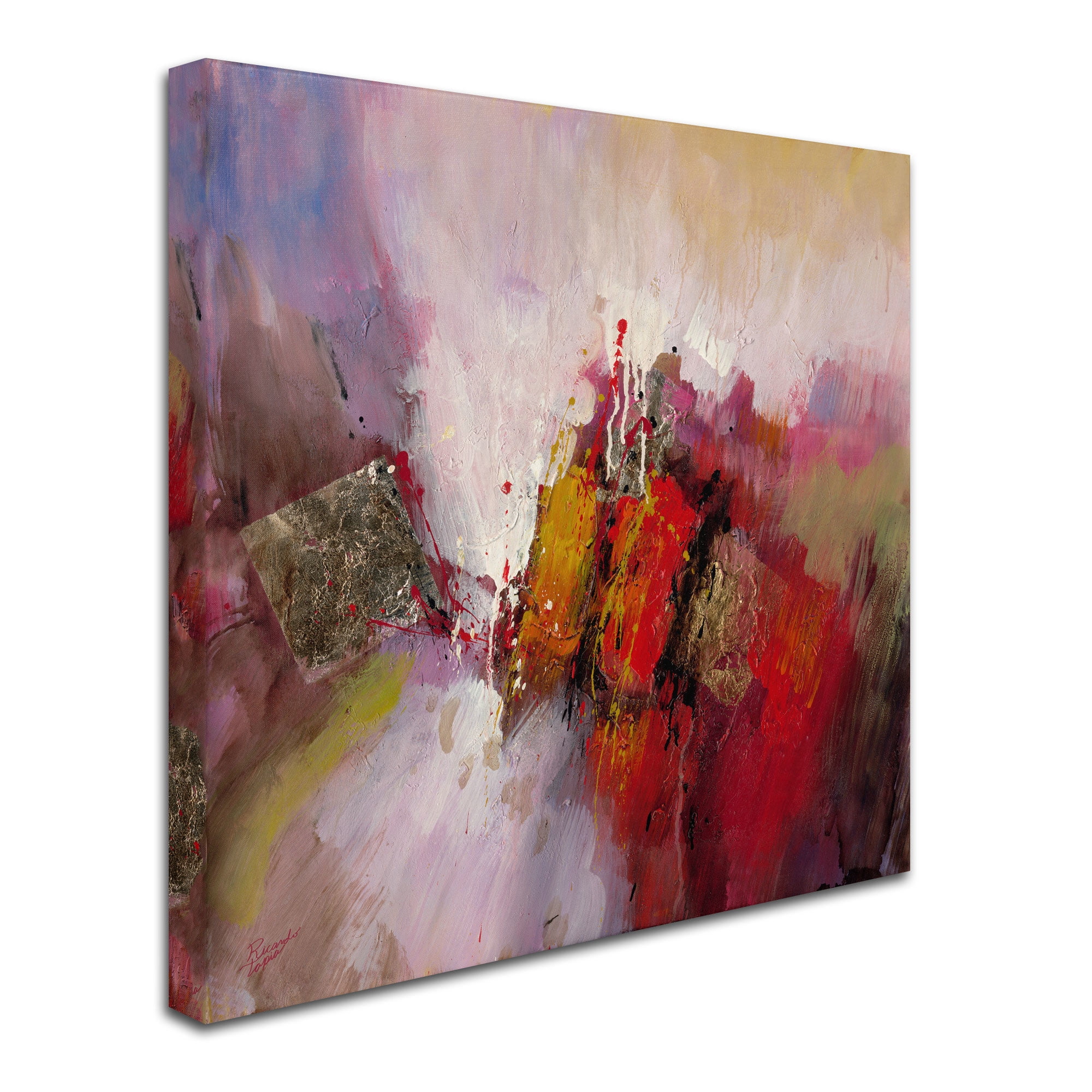 Trademark Fine Art "Hot and Cold" Canvas Art by Ricardo Tapia