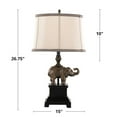 thumbnail image 2 of LumiSource Elephant 27" Polyresin Table Lamp - Set of 2, 2 of 6