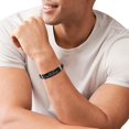 thumbnail image 2 of VNOX Leather Bracelet Sobriety Gifts for Men : Inspirational Quote/Bible Verse Engraved Braided Black Mens Bracelet for Him, Customized Religious Christian Gift Jewelry for Son/Dad/Boyfriend/Husband, 2 of 7