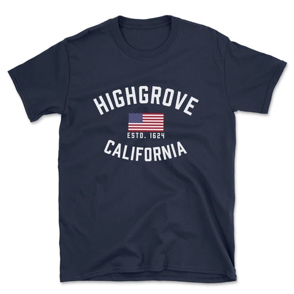 Highgrove California Patriot Men's Cotton T-Shirt