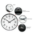 thumbnail image 6 of Infinity Instruments Profuse Black Transitional Analog Display Wall Clock, 6 of 6