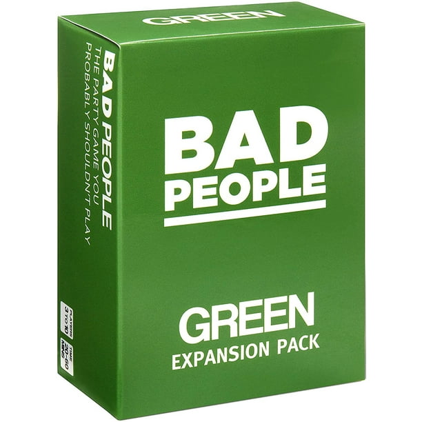 BAD PEOPLE Green Expansion Pack The Game You Probably Shouldn't Play