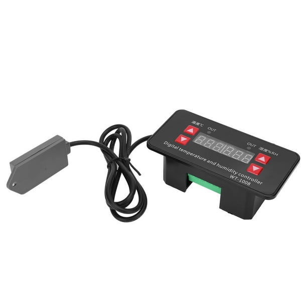 Controlador de humedad, controlador de temperatura y humedad Controlador de temperatura y humedad Controlador de invernaderos digitales Eficiencia maximizada NikouMX herramienta