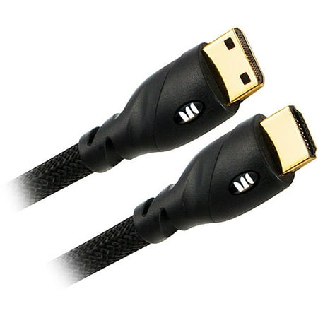- Monster HDMI Advanced Mini To Standard HDMI Digital Video Camera Cable - 2M
