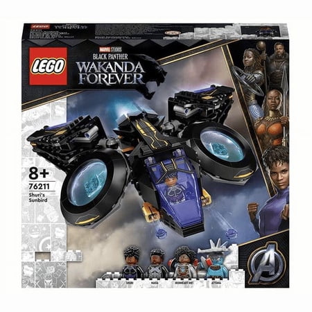 Lego Marvel Shuri s Sunbird 76211