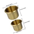 thumbnail image 2 of UPOUART 2Ud Porta Vasos Para Insertos De Latón Multifuncional Para Yates Y Vehículos, 2 of 8