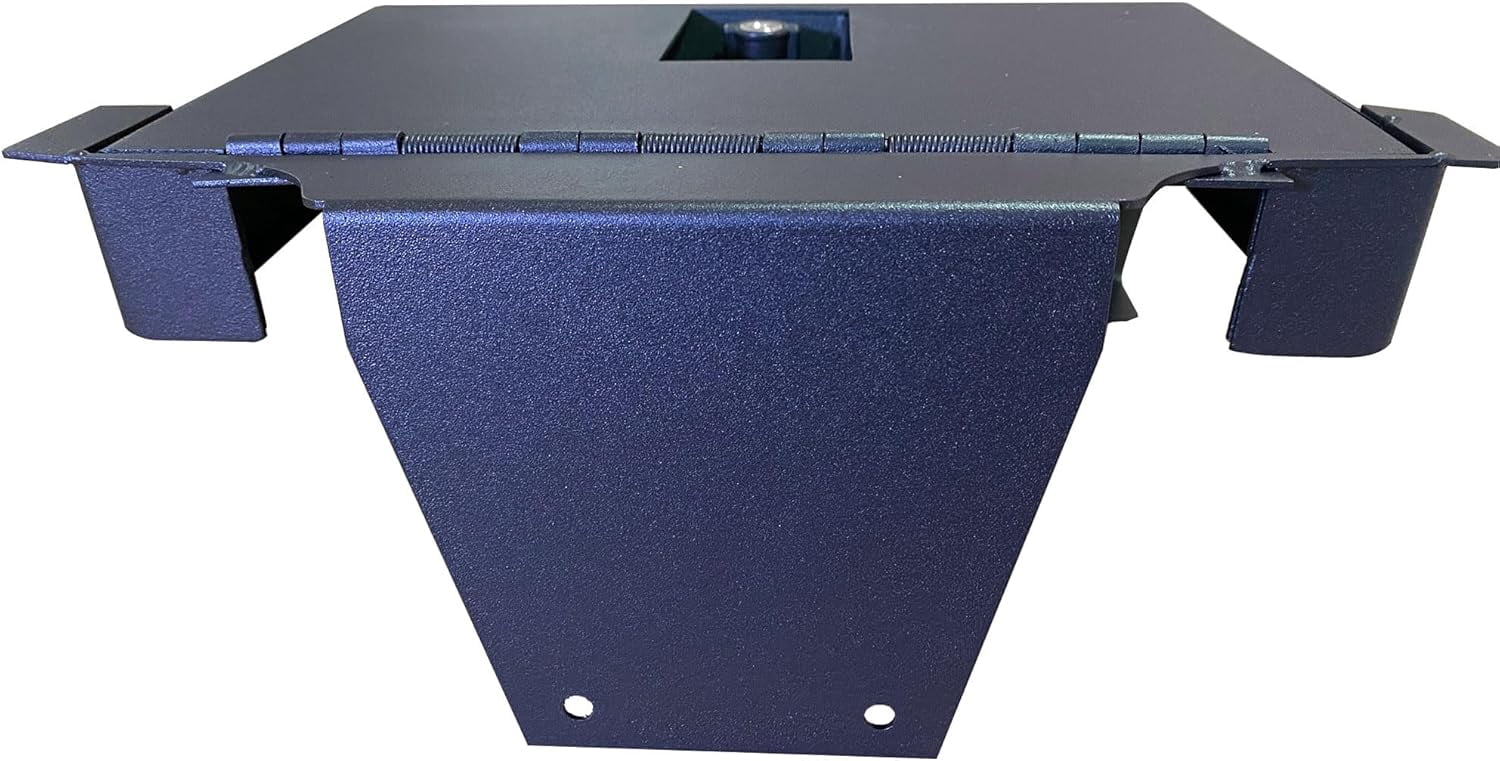 Black Horse CENTER CONSOLE SAFE security lock box, Black Gun Box Organizer, with 4 Digit Combination Resettable Lock Compatible with 19-25 Ram1500,2500,3500 Ram 1500 -LBRA19