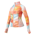 thumbnail image 3 of Chaqueta deportiva ligera, adelgazante y suave para mujer, para correr al aire libre, resistente al viento, con forro polar, cálida y que suaviza tu silueta, 3 of 5