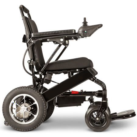 Foldable Electric Wheelchair with Remote Control, Medical Mobility Aid Scooter, Heavy Duty Power Wheelchair, Lightweight Electric Wheelchairs